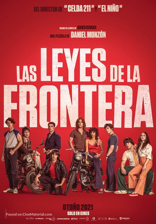 Las leyes de la frontera - Spanish Movie Poster