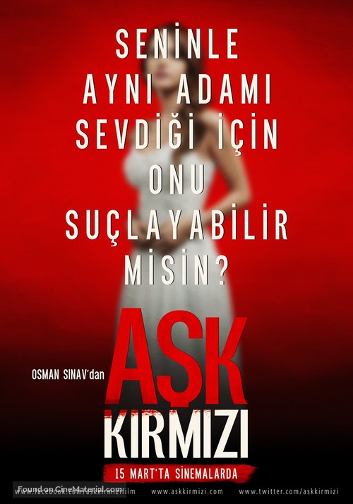 Ask Kirmizi - Turkish Movie Poster