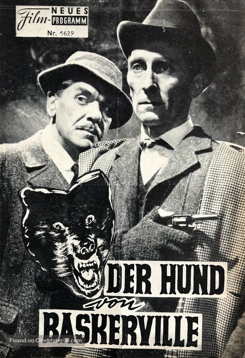 The Hound of the Baskervilles - Austrian poster