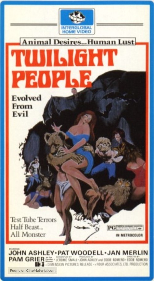The Twilight People - VHS movie cover