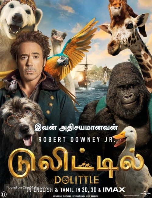 Dolittle - Indian Movie Poster