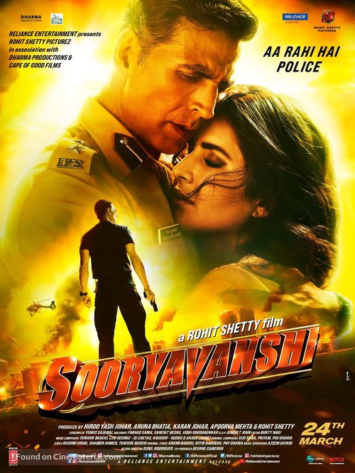 Sooryavanshi - Indian Movie Poster
