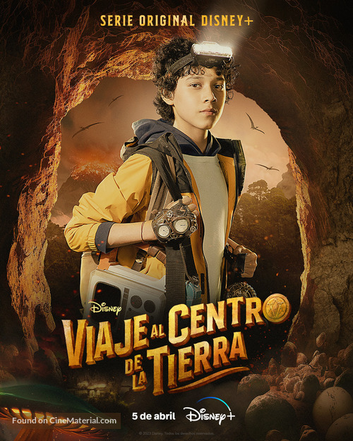 &quot;Viaje al centro de la tierra&quot; - Argentinian Movie Poster