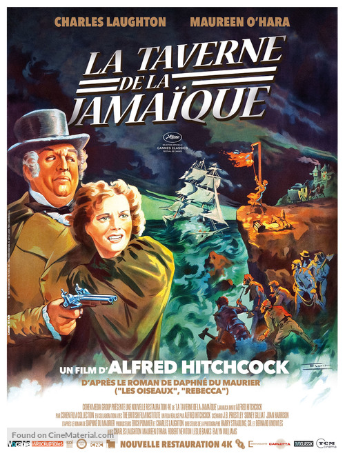 Jamaica Inn - French Movie Poster