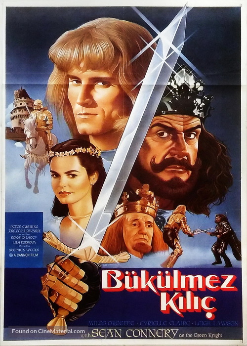 Sword of the Valiant: The Legend of Sir Gawain and the Green Knight - Turkish Movie Poster