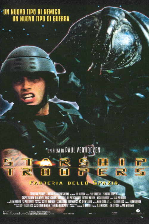 Starship Troopers - Italian Movie Poster