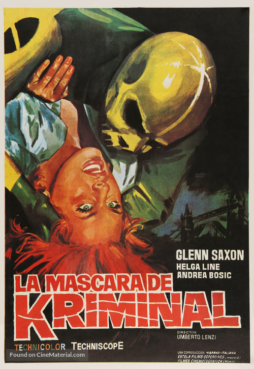 Kriminal - Spanish Movie Poster