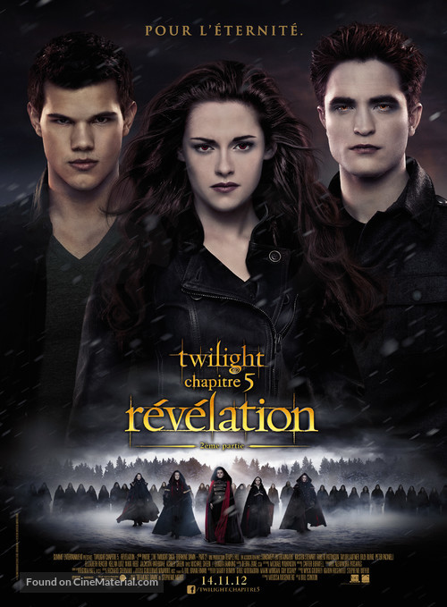 The Twilight Saga: Breaking Dawn - Part 2 - French Movie Poster