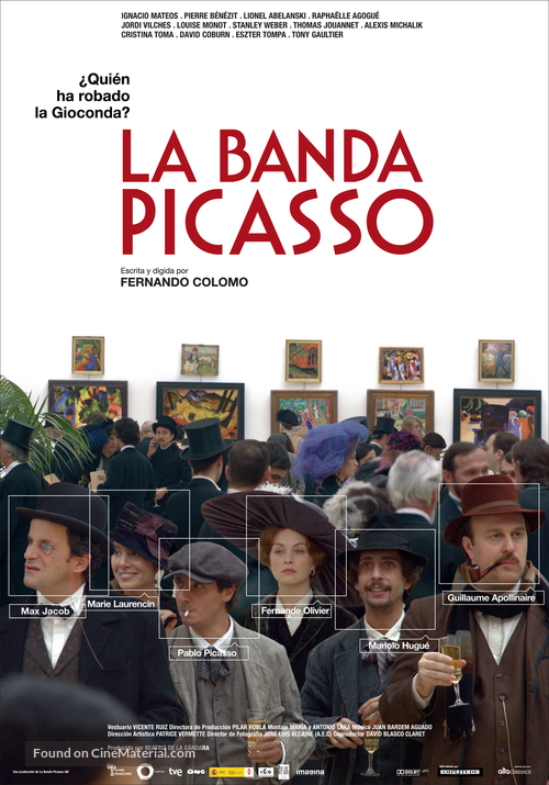 La banda Picasso - Spanish Movie Poster