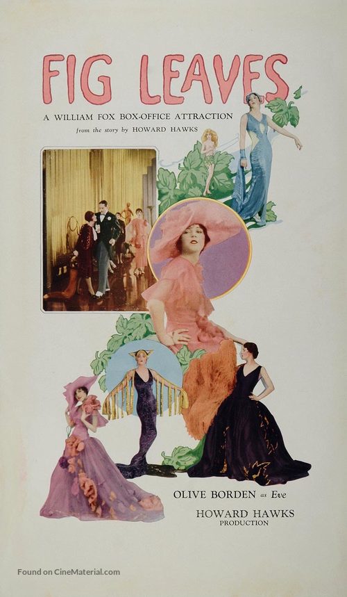 Fig Leaves (1926) movie poster