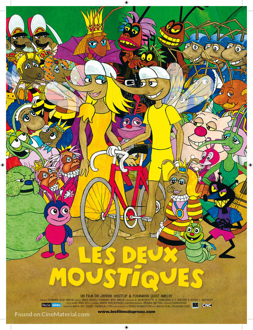 Cykelmyggen og dansemyggen - French Movie Poster