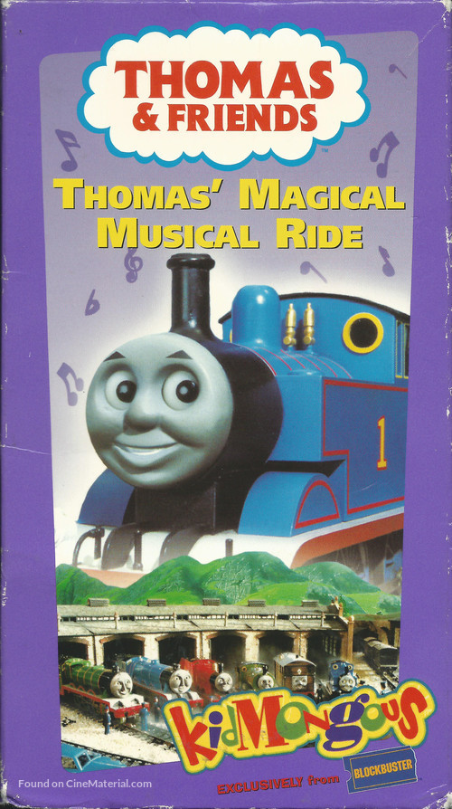 Thomas the Tank Engine Friends (1984) vhs movie cover
