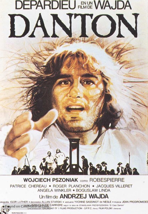 Danton - Spanish Movie Poster