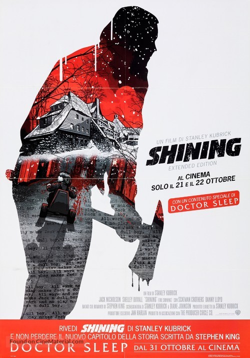 The Shining - Italian Movie Poster