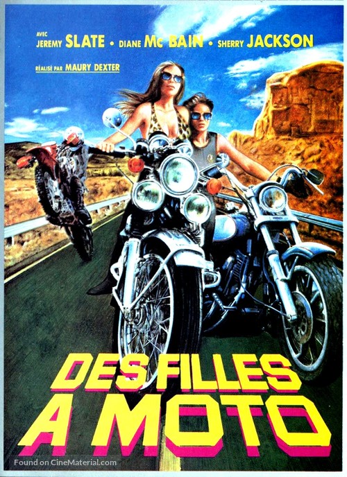 The Mini-Skirt Mob - French Movie Poster