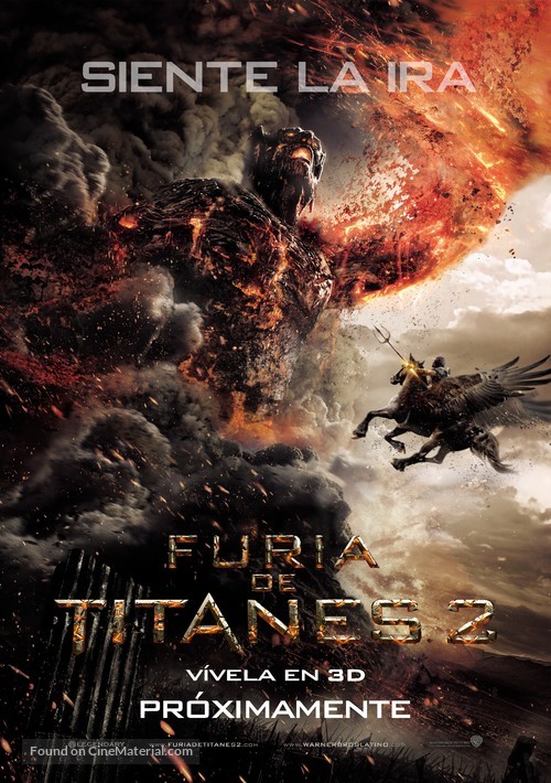 Wrath of the Titans - Mexican Movie Poster