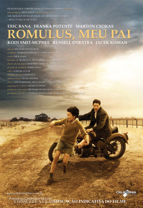 Romulus, My Father - Brazilian Movie Poster