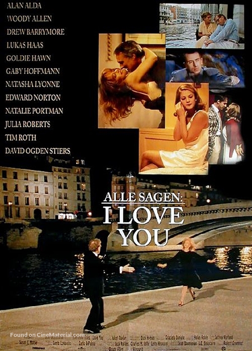 Everyone Says I Love You - German Movie Poster