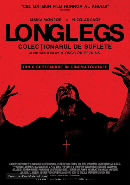 Longlegs - Romanian Movie Poster