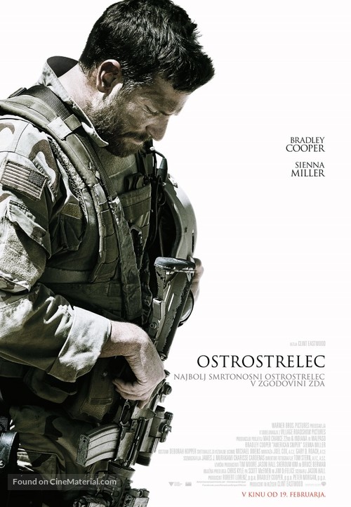 American Sniper - Slovenian Movie Poster