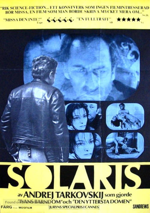 Solyaris - Swedish Movie Poster