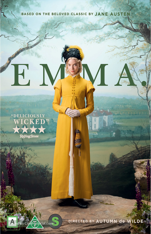 Emma. - Danish DVD movie cover
