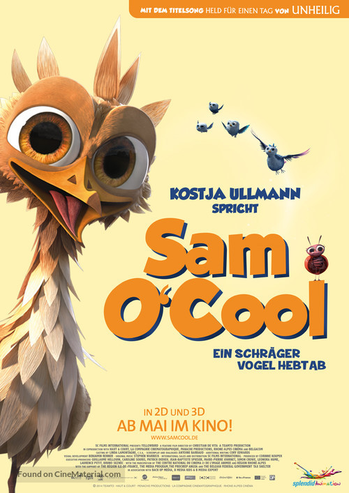 Gus - Petit oiseau, grand voyage - German Movie Poster