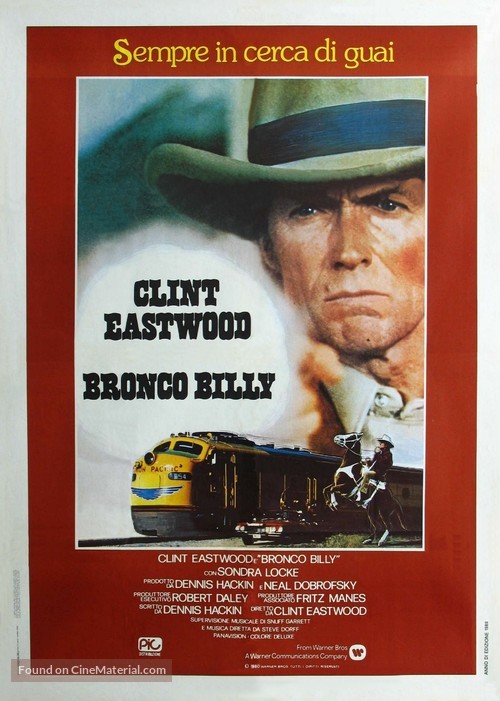 Bronco Billy - Italian Movie Poster