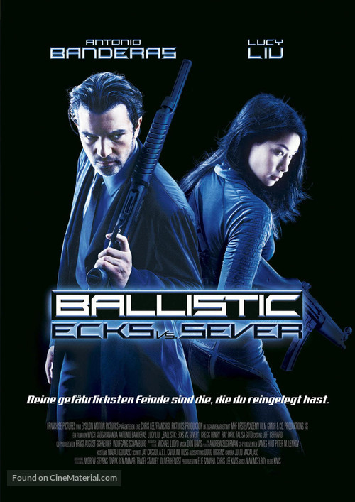 Ballistic: Ecks vs. Sever - German Movie Poster
