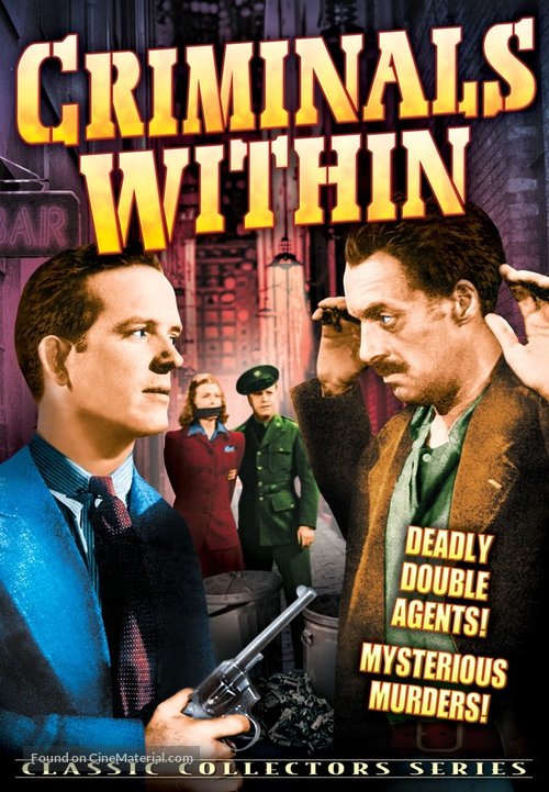 Criminals Within - DVD movie cover