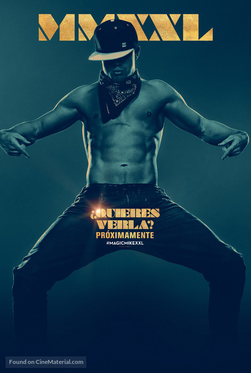 Magic Mike XXL - Argentinian Movie Poster