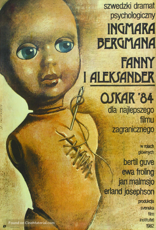 Fanny och Alexander - Polish Movie Poster