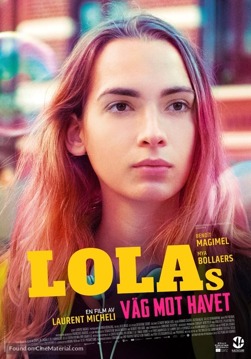 Lola vers la mer - Swedish Movie Poster