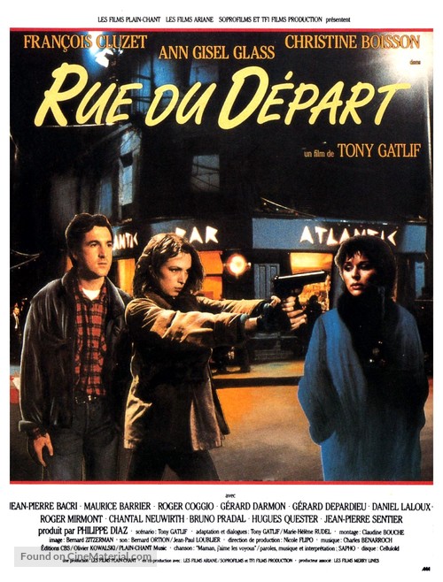Rue du D&eacute;part - French Movie Poster