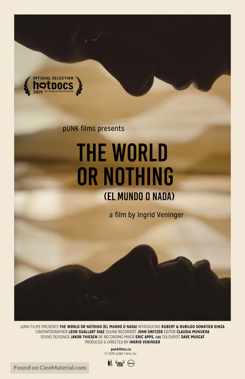 The World or Nothing - Canadian Movie Poster