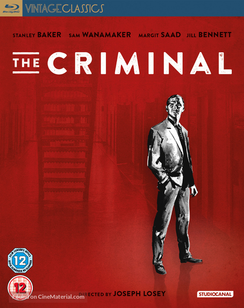 The Criminal - British Blu-Ray movie cover