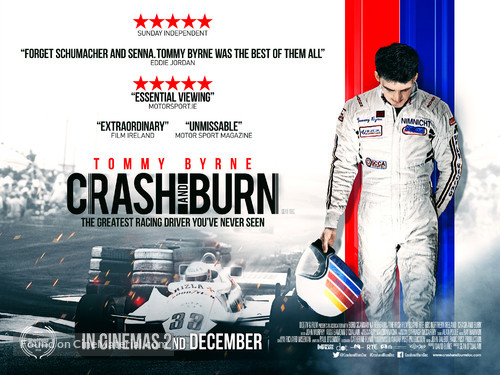 Crash and Burn - Irish Movie Poster