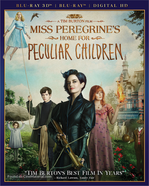 Miss Peregrine&#039;s Home for Peculiar Children - Movie Cover