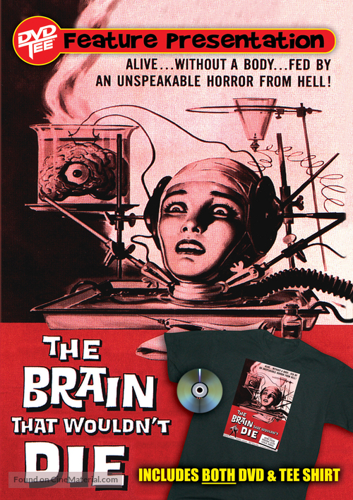 The Brain That Wouldn&#039;t Die - DVD movie cover