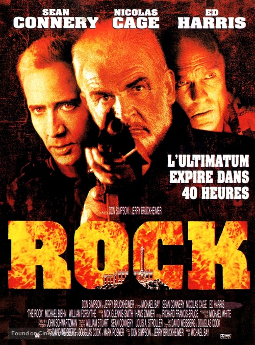 The Rock - French Movie Poster