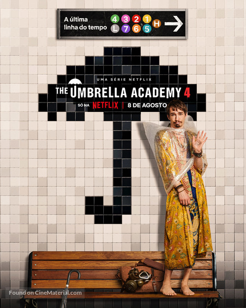 &quot;The Umbrella Academy&quot; - Brazilian Movie Poster