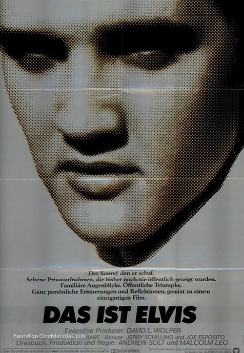 This Is Elvis - German Movie Poster