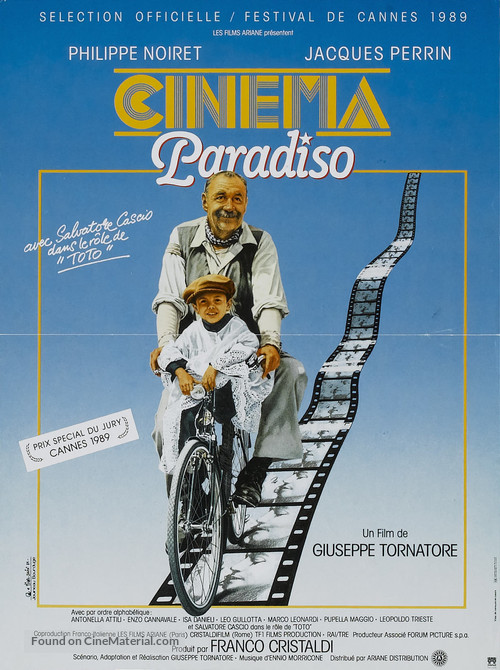 Nuovo cinema Paradiso - French Movie Poster