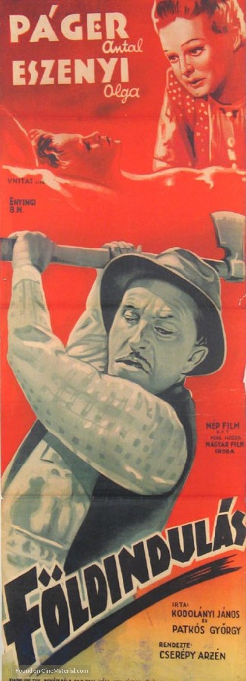 F&ouml;ldindul&aacute;s - Hungarian Movie Poster