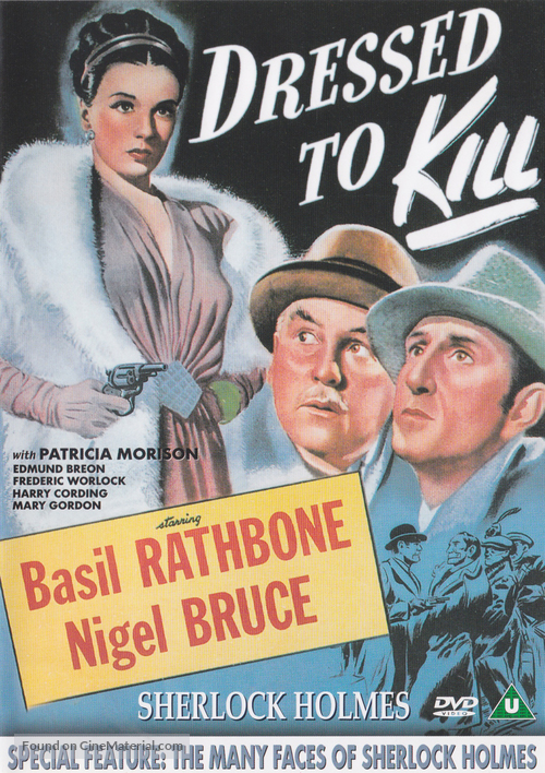 Dressed to Kill - British DVD movie cover