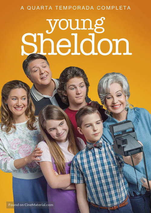 &quot;Young Sheldon&quot; - Brazilian Movie Cover