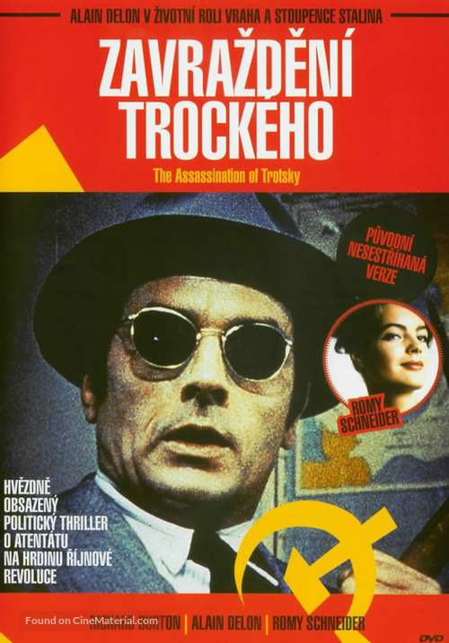 The Assassination of Trotsky - Czech DVD movie cover