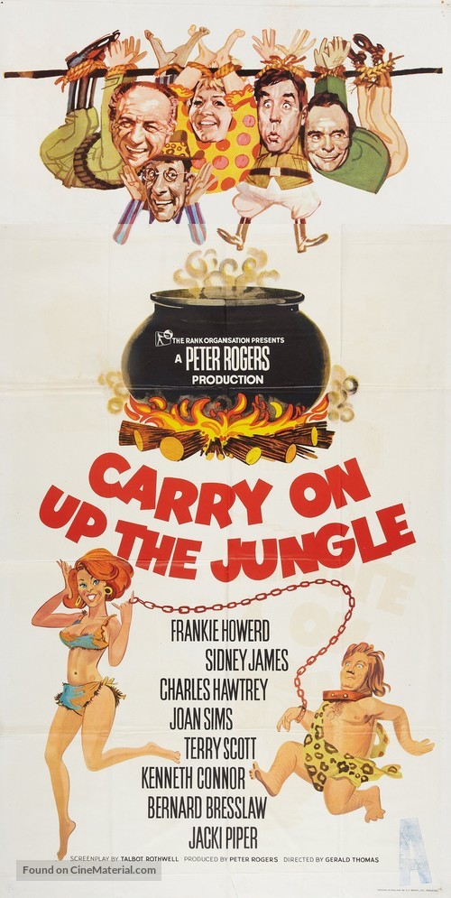 Carry on Up the Jungle - British Movie Poster