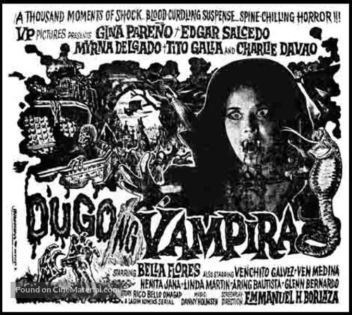 Dugo ng Vampira - Philippine Movie Poster