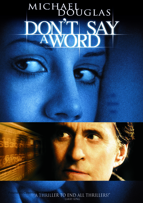 Don&#039;t Say A Word - DVD movie cover